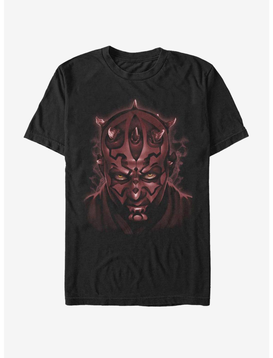 Star Wars Darth Maul Art T-Shirt, BLACK, hi-res
