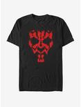 Star Wars Darth Maul Grunge T-Shirt, BLACK, hi-res