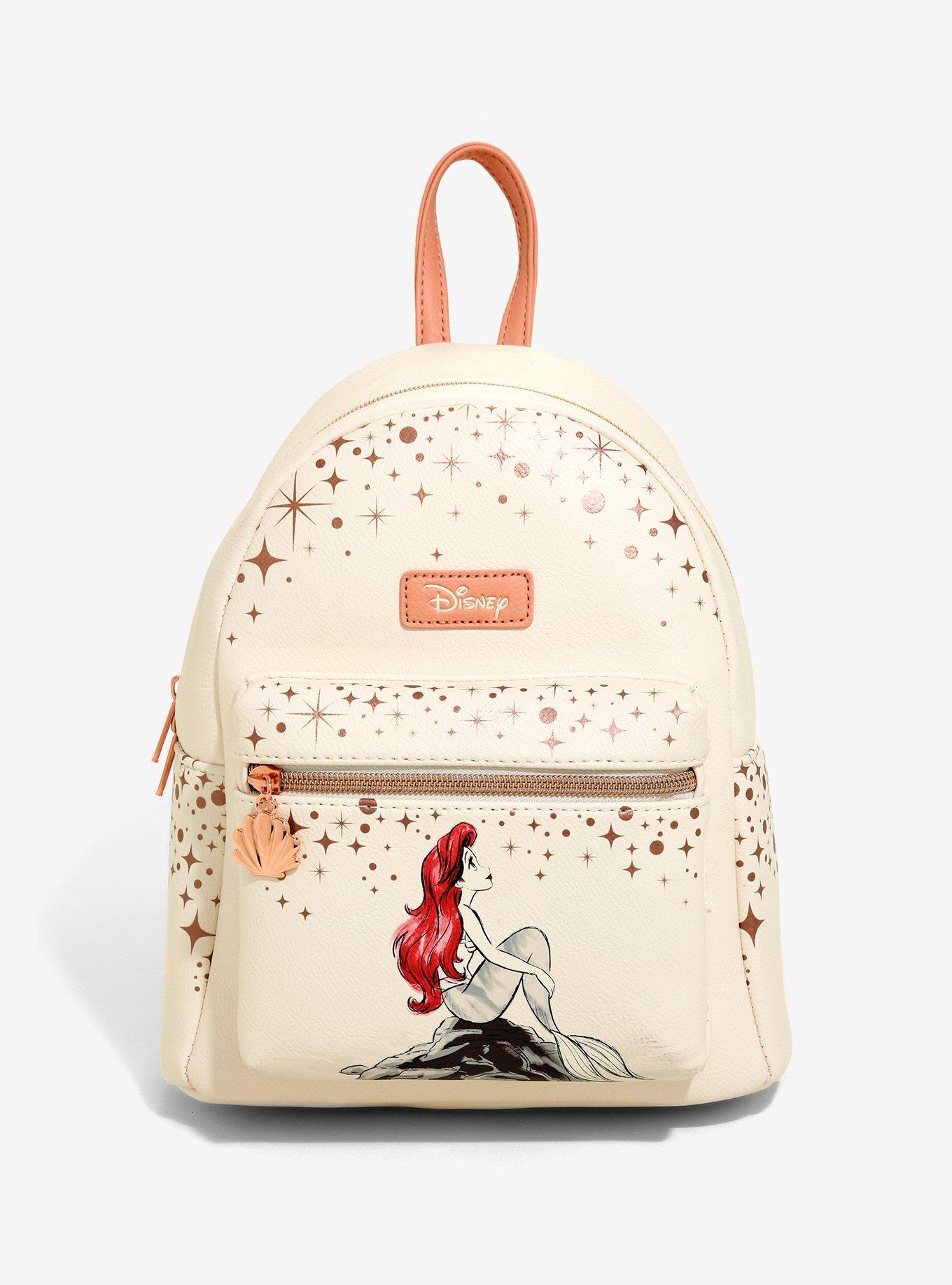 Loungefly Backpack Nylon Ariel Little Mermaid Print