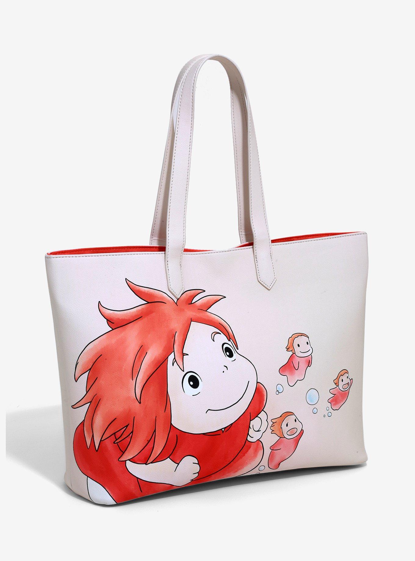 Loungefly Studio Ghibli Ponyo Tote Bag Hot Topic