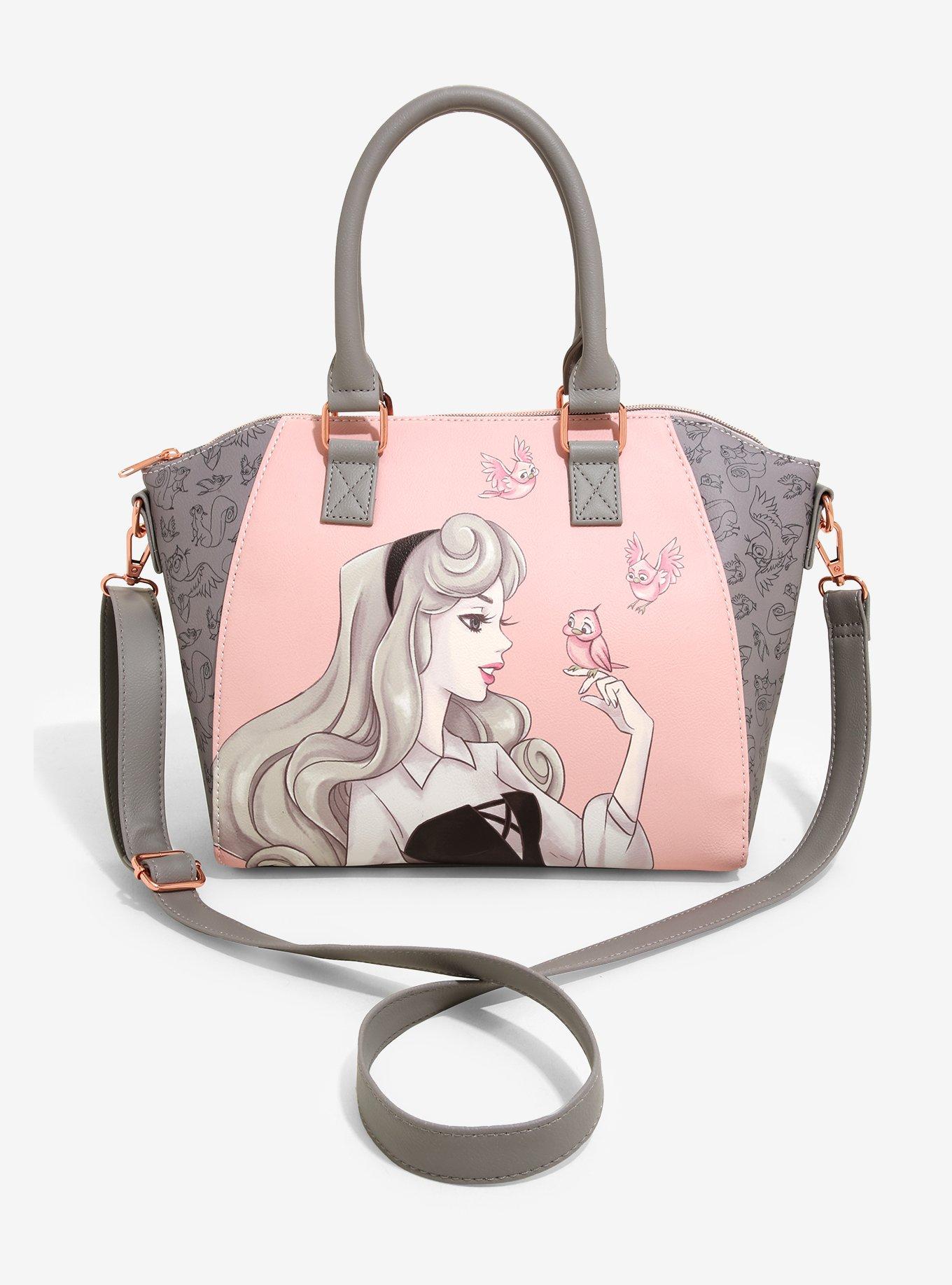 Loungefly Sleeping Beauty Aurora Briar Rose Bag Set Crossbody Bag & Wallet
