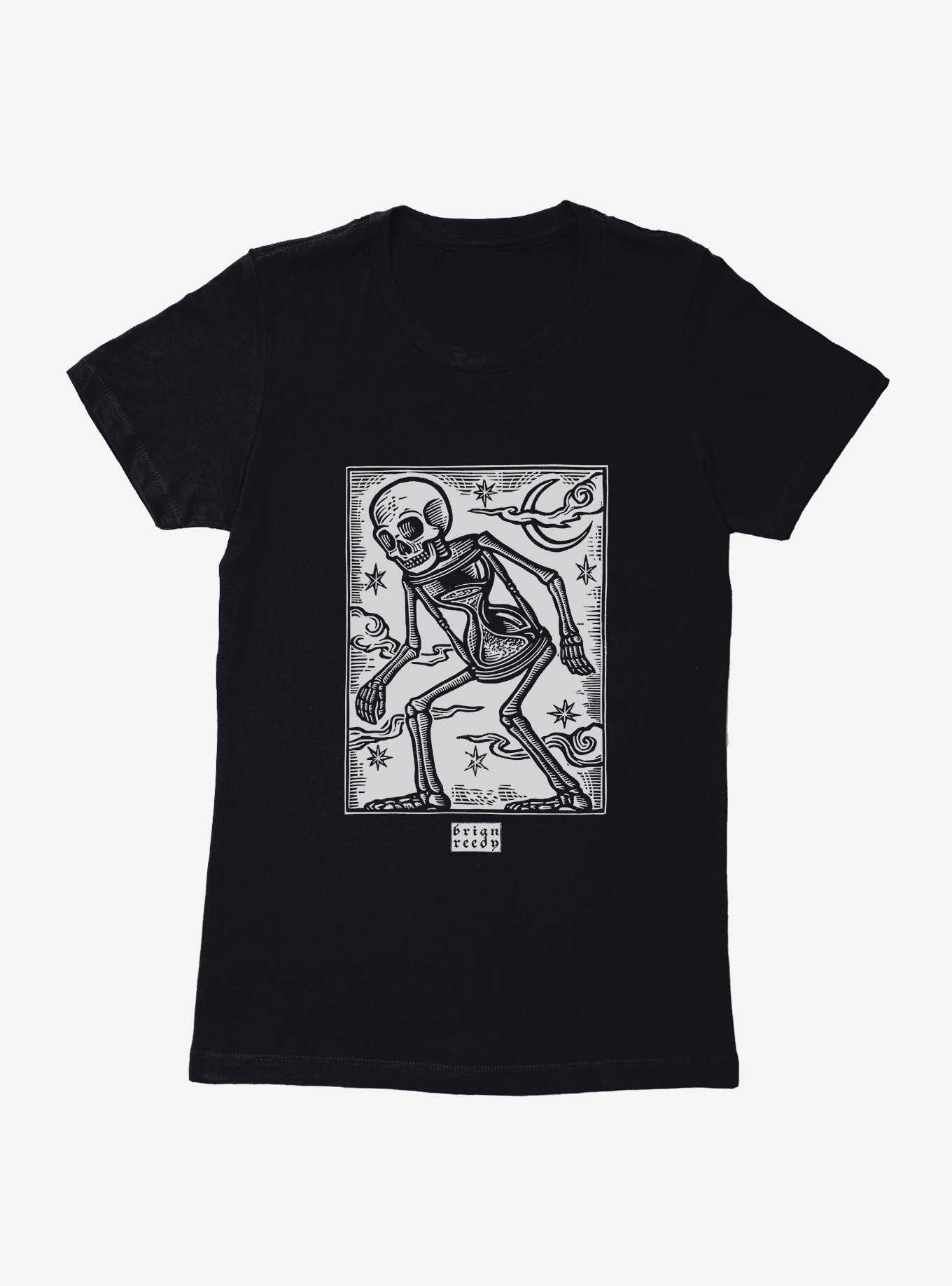 BL Creators: Brian Reedy Skeleton Hourglass Womens T-Shirt, , hi-res