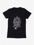 BL Creators: Brian Reedy Skull Devil Wheel Womens T-Shirt, BLACK, hi-res
