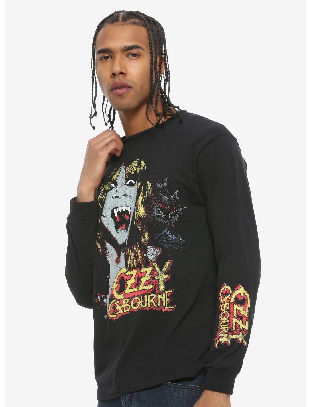 Ozzy Osbourne Vampire Long-Sleeve T-Shirt, BLACK, hi-res
