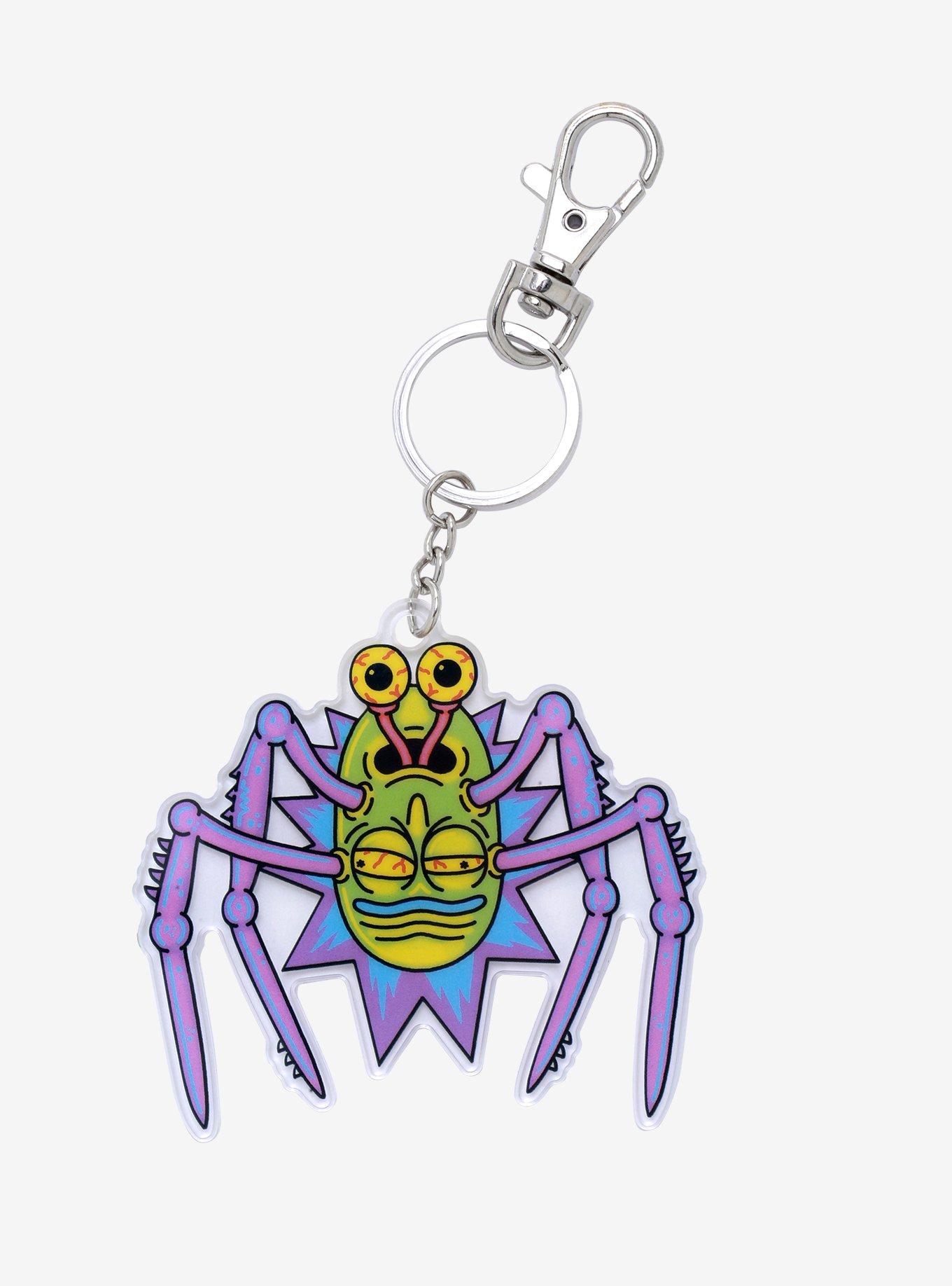 Rick And Morty Mutant Rick Key Chain, , hi-res