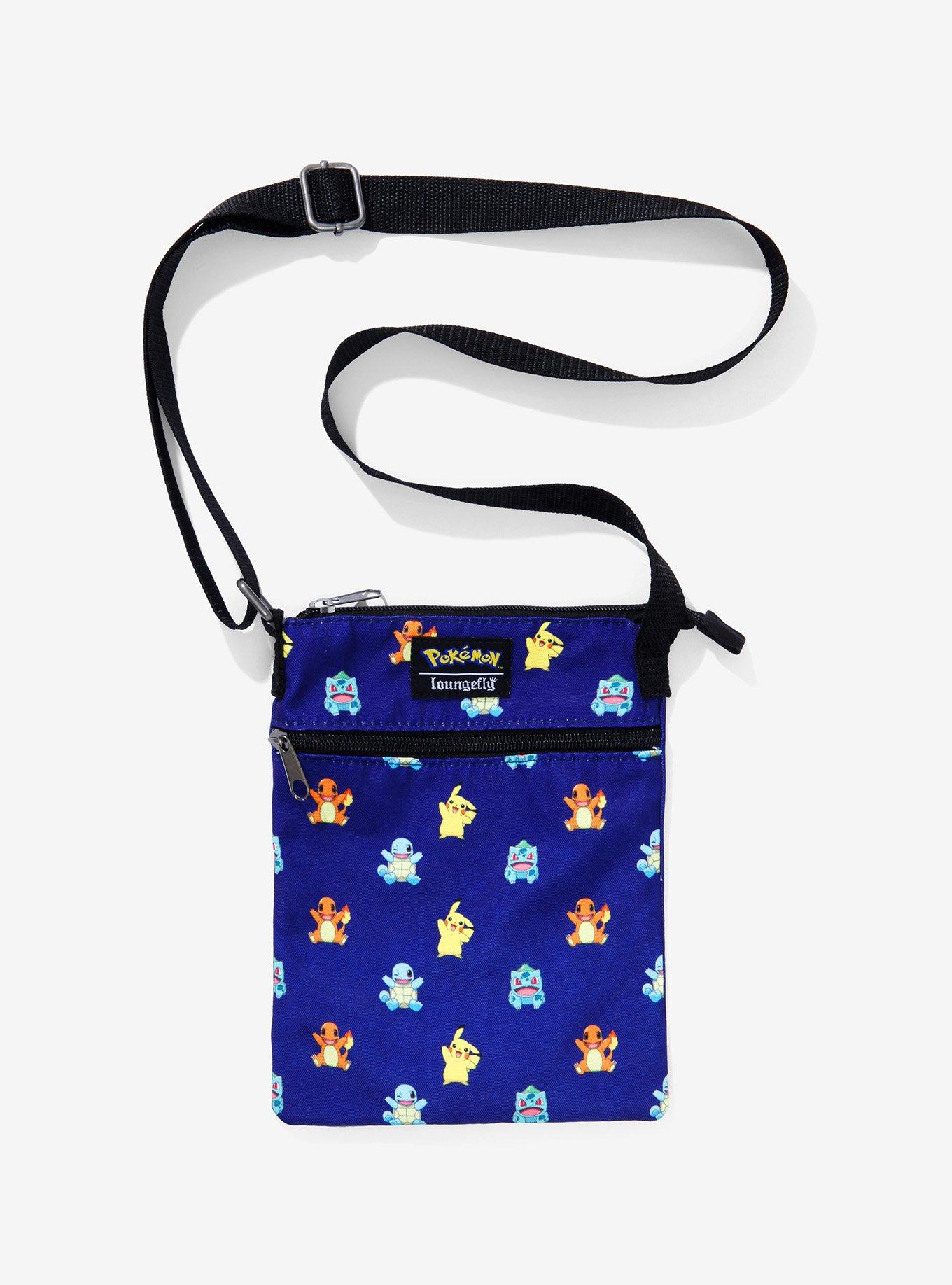 Loungefly Pokemon Starters Passport Crossbody Bag, , hi-res