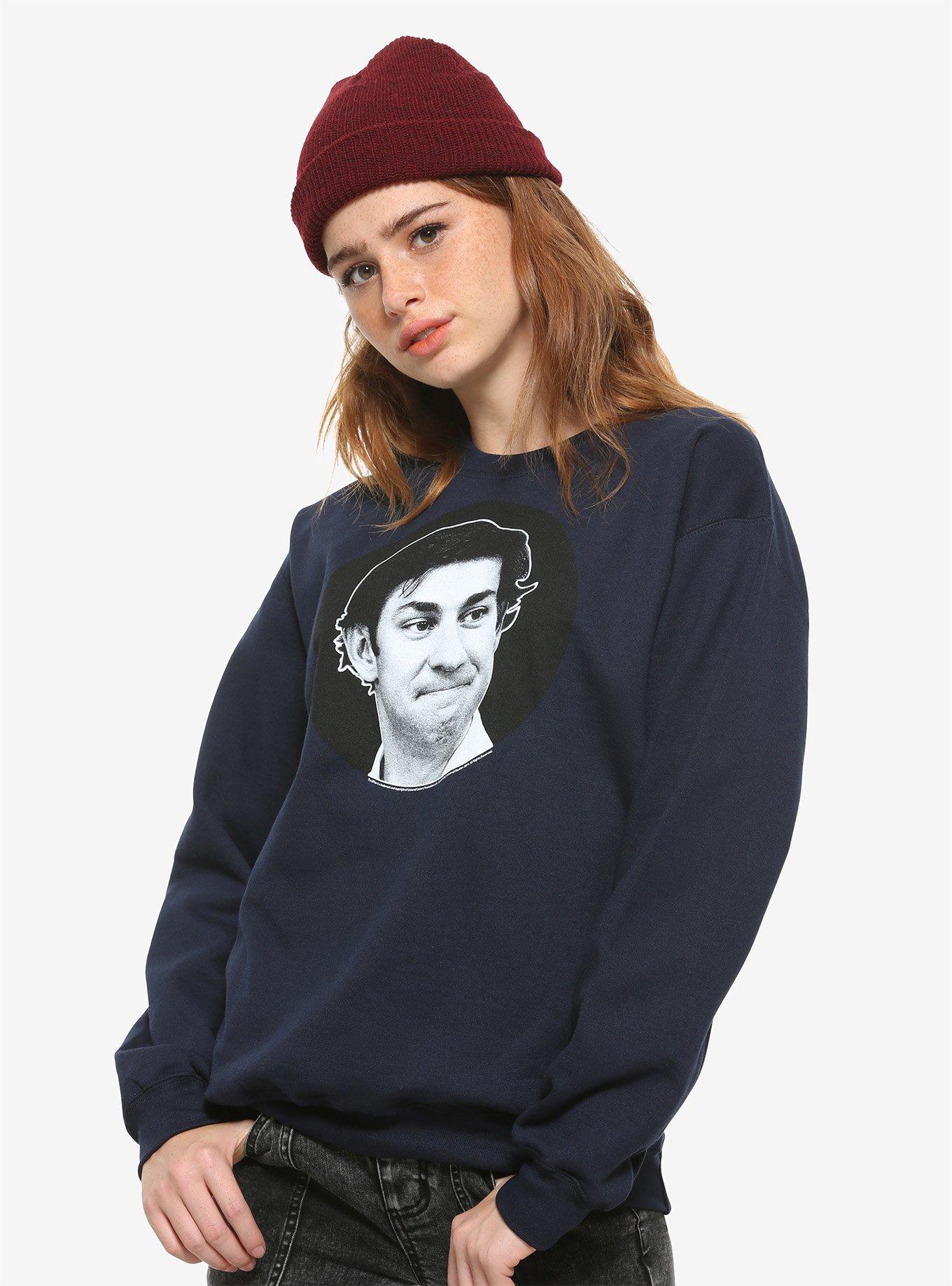 The Office Jim's Face Girls Sweatshirt, MULTI, hi-res