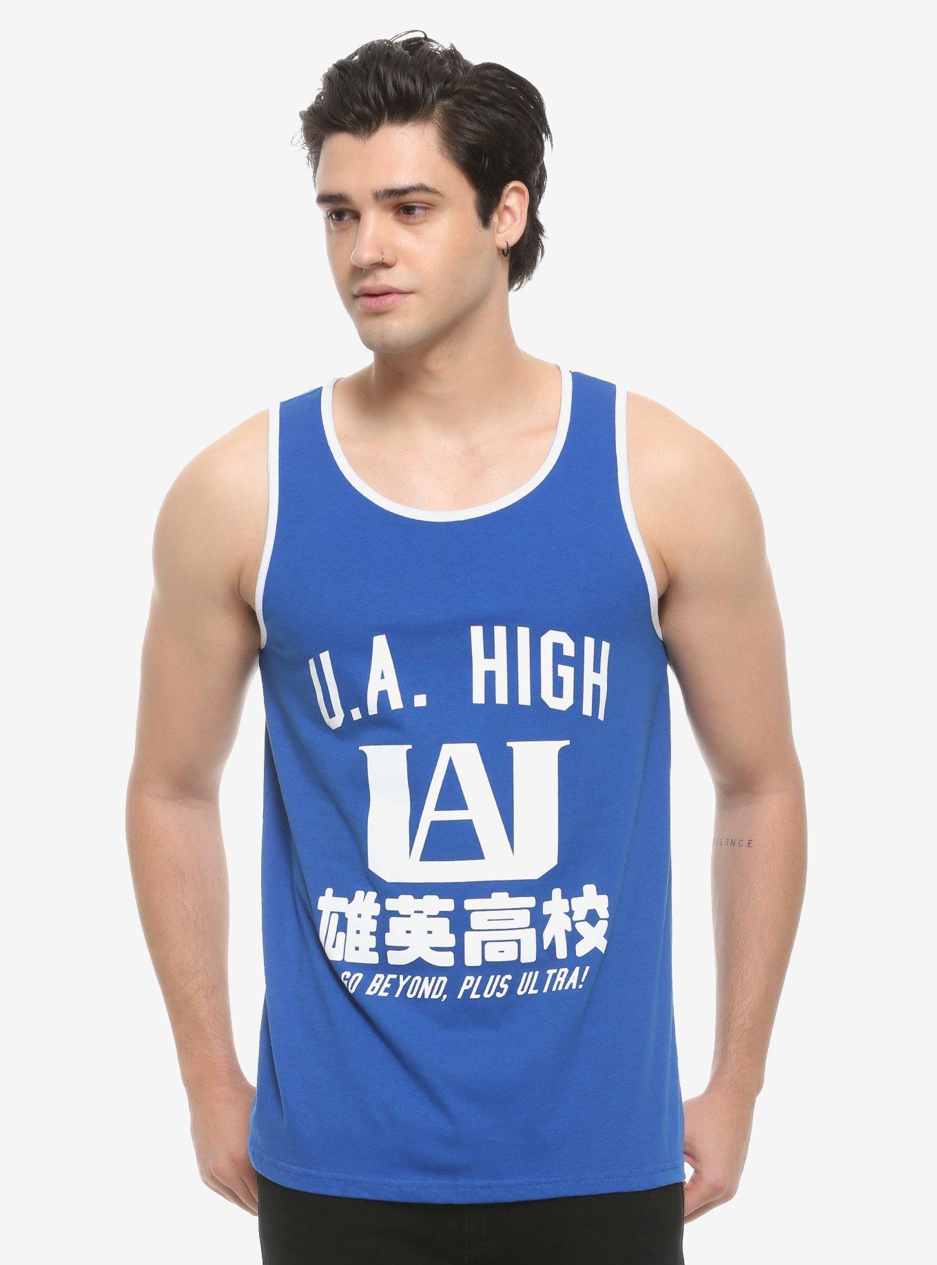 My Hero Academia U.A. High Tank Top, BLUE, hi-res