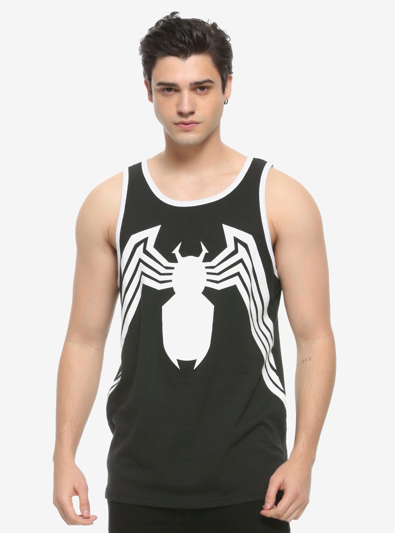 Marvel Venom Logo Tank Top, BLACK, hi-res