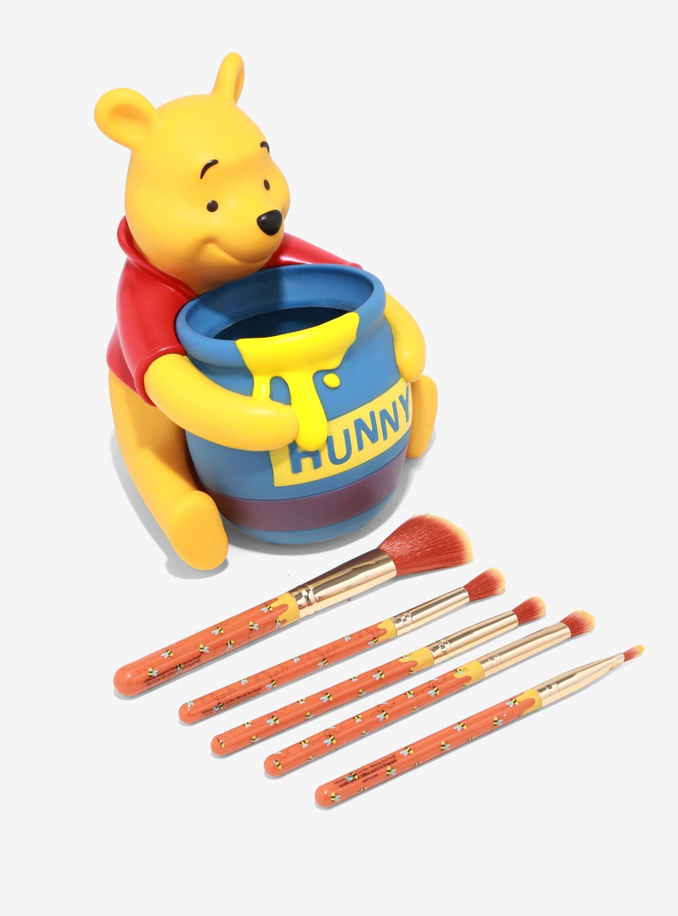 Disney Winnie The Pooh Makeup Brush Set & Holder, , hi-res