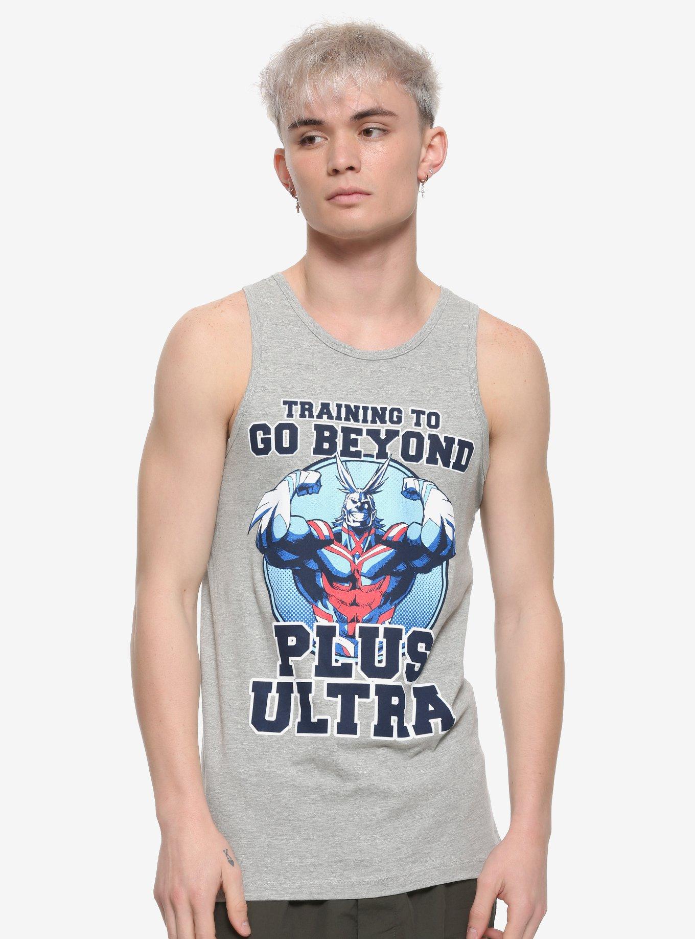 My Hero Academia Go Beyond Plus Ultra Tank Top, GREY, hi-res