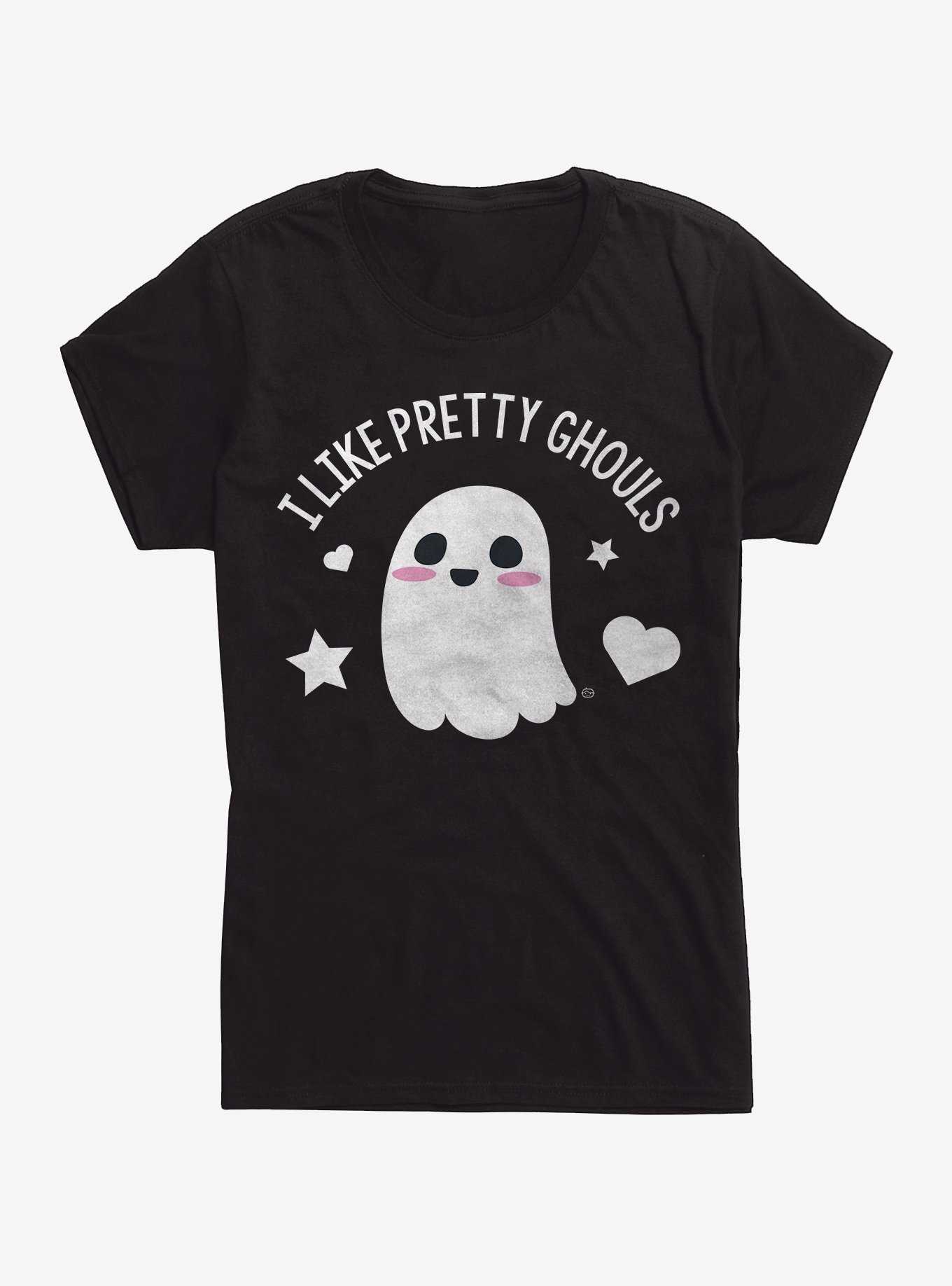 I Like Pretty Ghouls Ghost Girls T-Shirt, , hi-res