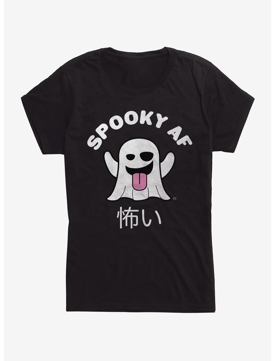 Spooky AF Ghost Girls T-Shirt - BLACK | Hot Topic
