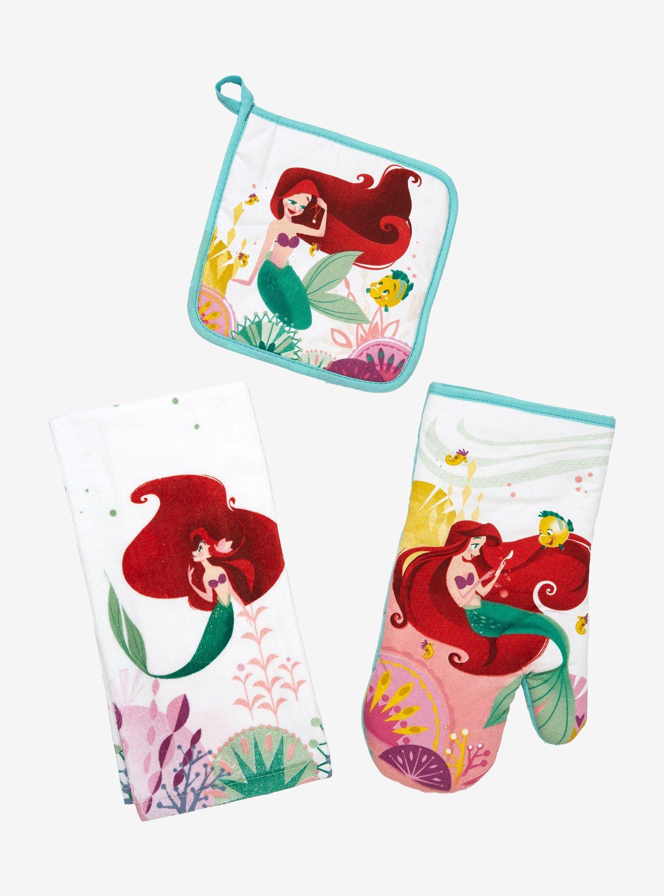 Little mermaid kitchen store set