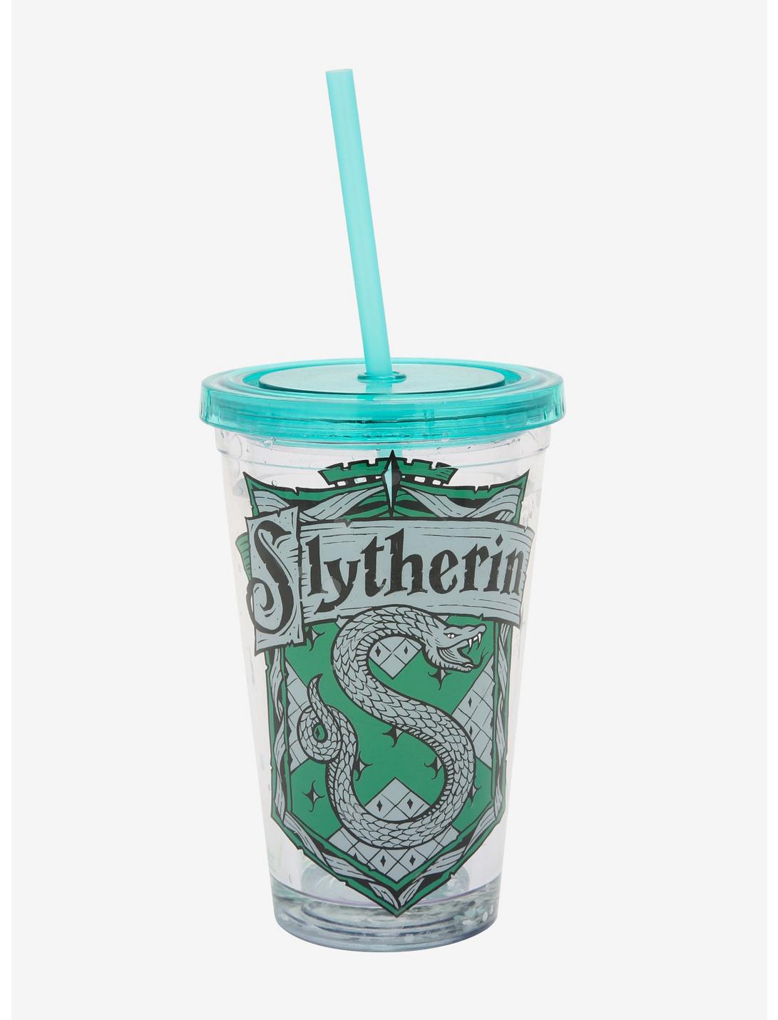 Harry Potter Slytherin Glitter Water Tumbler, , hi-res