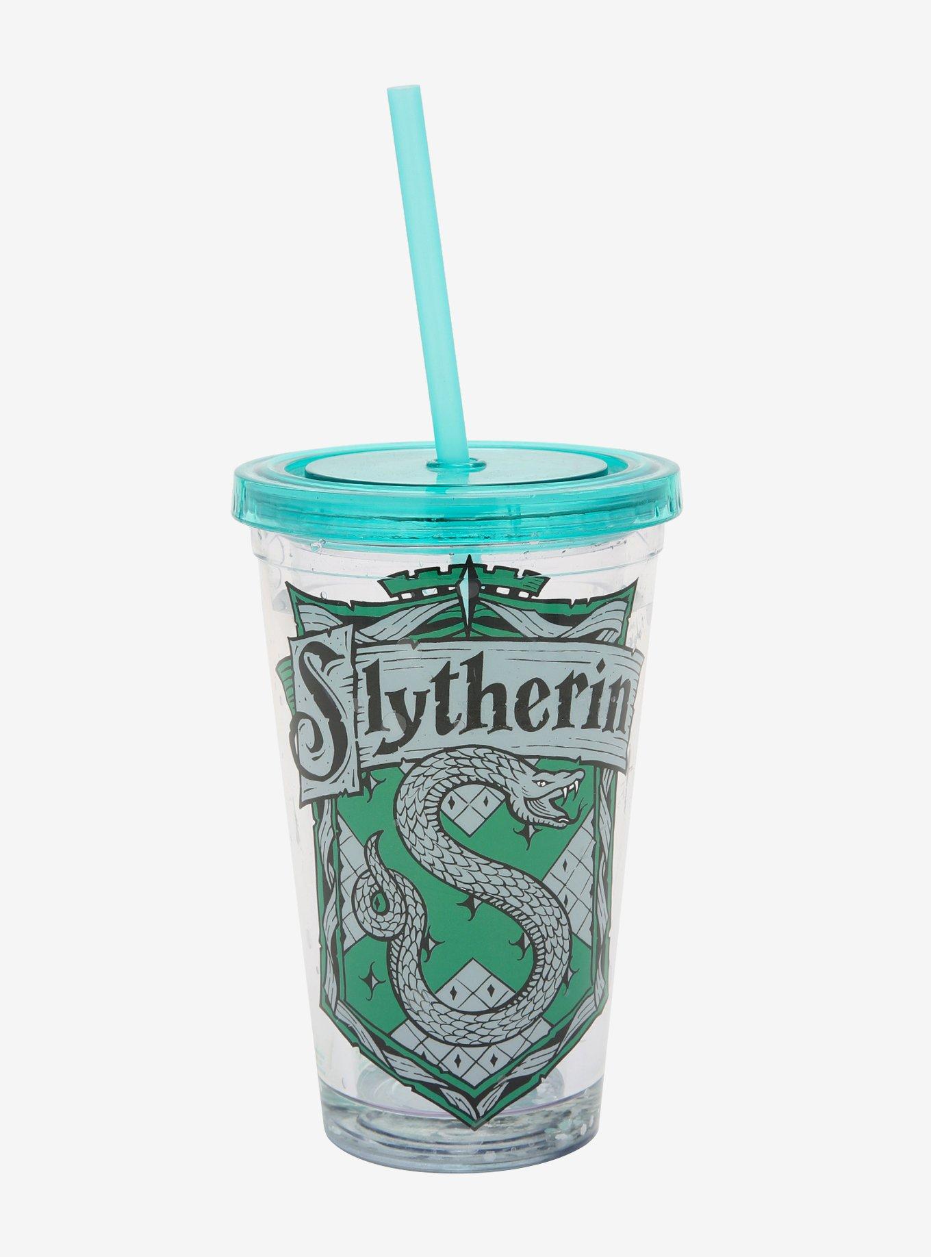 Harry Potter Slytherin Glitter Water Tumbler, , hi-res