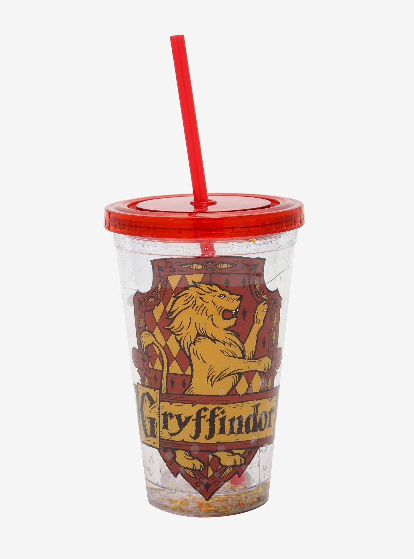 Harry Potter Gryffindor Glitter Water Tumbler, , hi-res