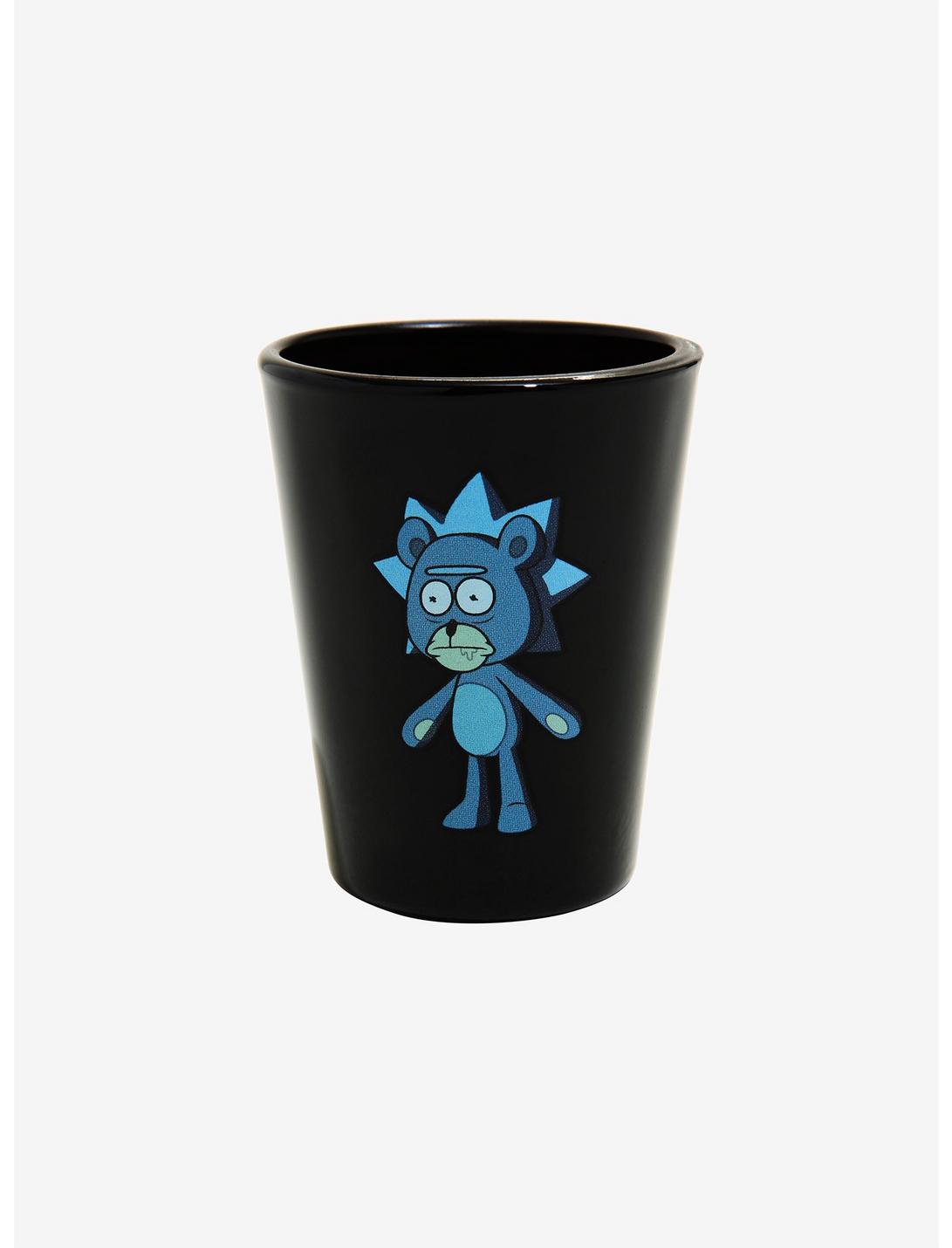 Rick and Morty Teddy Rick Mini Glass - BoxLunch Exclusive, , hi-res