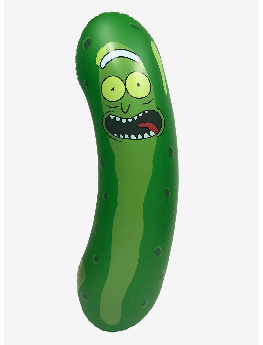 Rick and Morty Giant Pickle Rick Inflatable Pool Float, , hi-res
