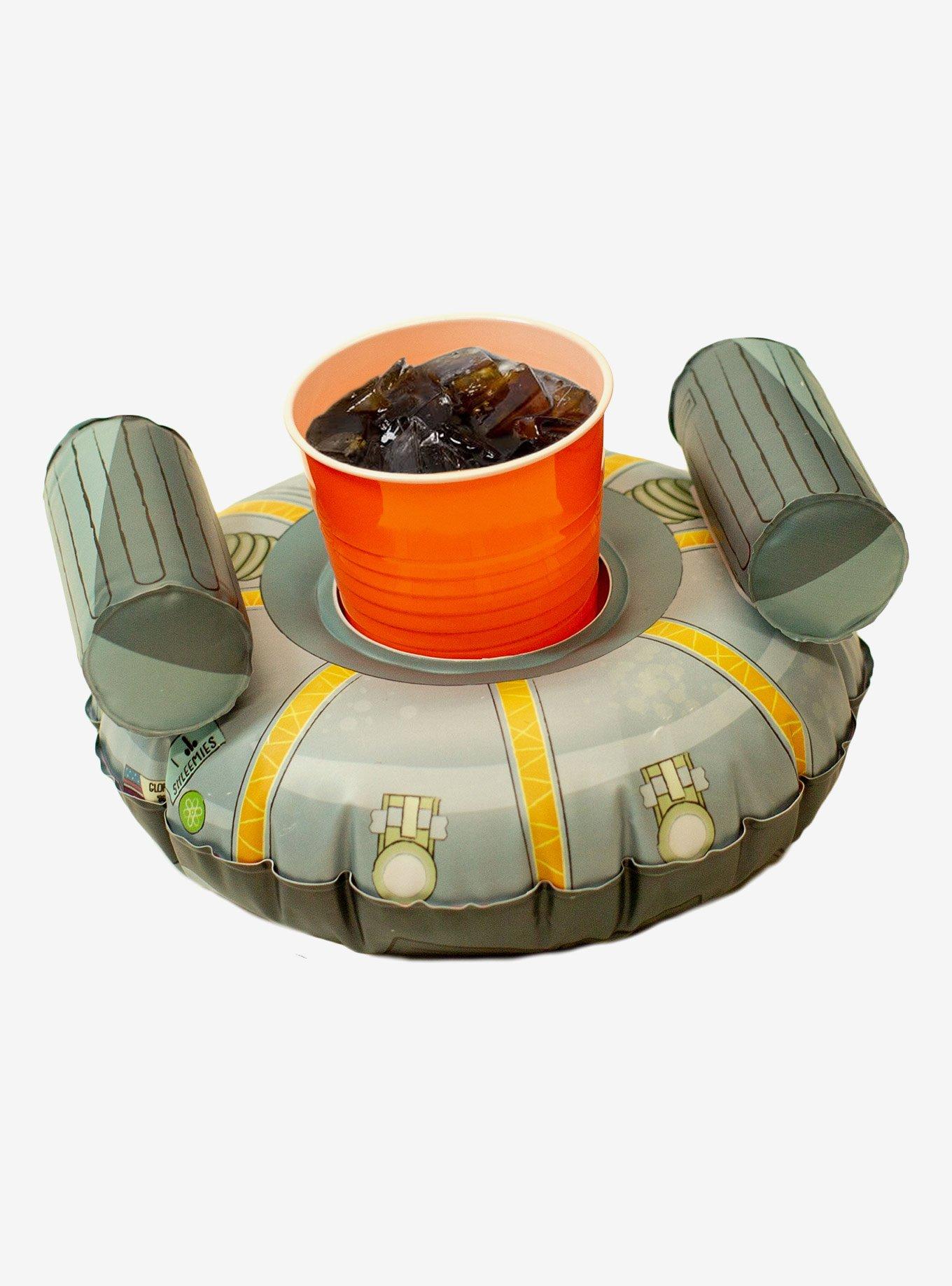Rick and Morty Rick's Ship Inflatable Drink Floats, , hi-res