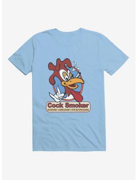 Jay and Silent Bob Reboot Cock Smoker Baked Chicken Sandwiches T-Shirt, LIGHT BLUE, hi-res