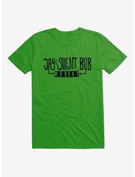 Jay and Silent Bob Reboot Reboot Movie Logo T-Shirt, GREEN APPLE, hi-res