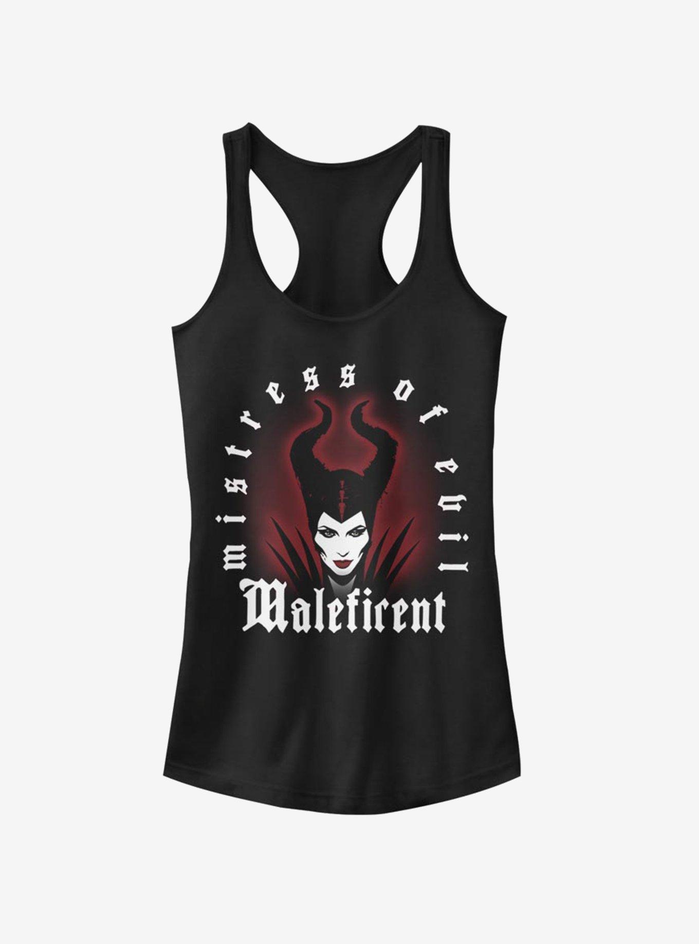 Disney Maleficent: Mistress Of Evil Red Aura Girls Tank, BLACK, hi-res