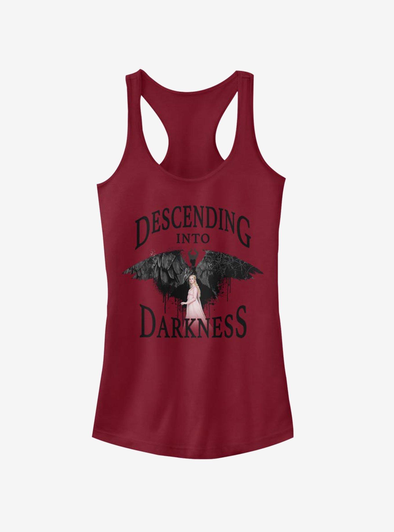 Disney Maleficent: Mistress Of Evil Descending Into Darkness Girls Tank, SCARLET, hi-res