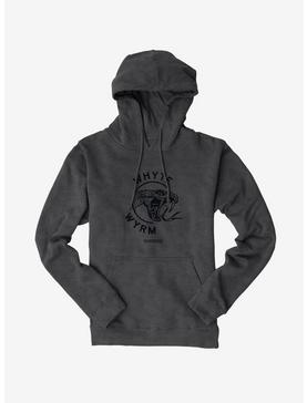 Riverdale Whyte Wyrm Logo Hoodie, CHARCOAL HEATHER, hi-res