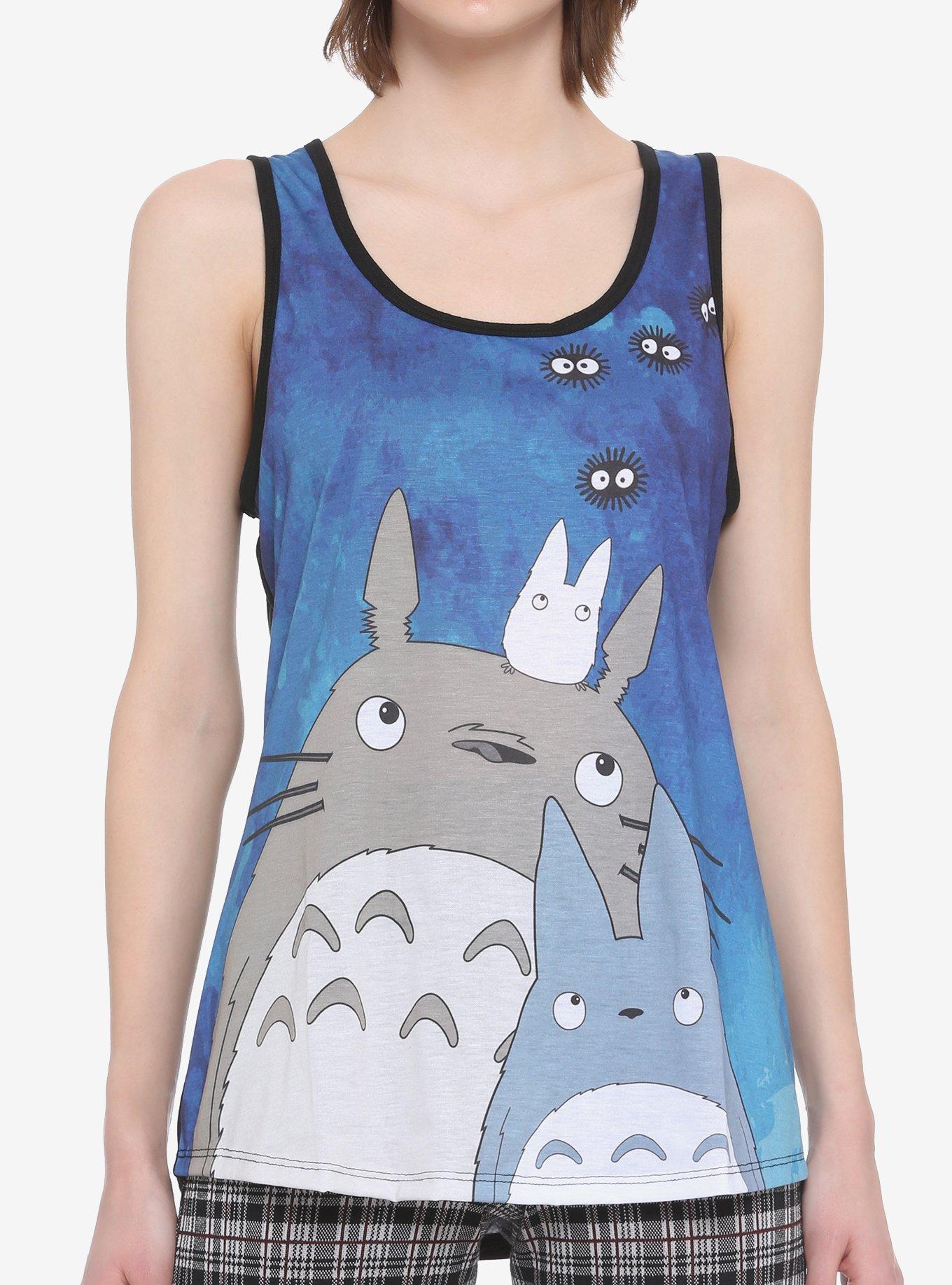 Studio Ghbili My Neighbor Totoro Soot Sprites & Totoros Girls Tank Top, MULTI, hi-res