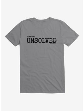 Buzzfeed's Unsolved Logo T-Shirt, STORM GREY, hi-res