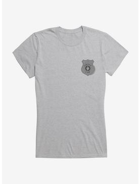 Buzzfeed's Unsolved Ghost Cop Girls T-Shirt, HEATHER, hi-res