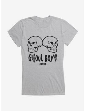 Buzzfeed's Unsolved Ghoul Boys Girls T-Shirt, HEATHER, hi-res