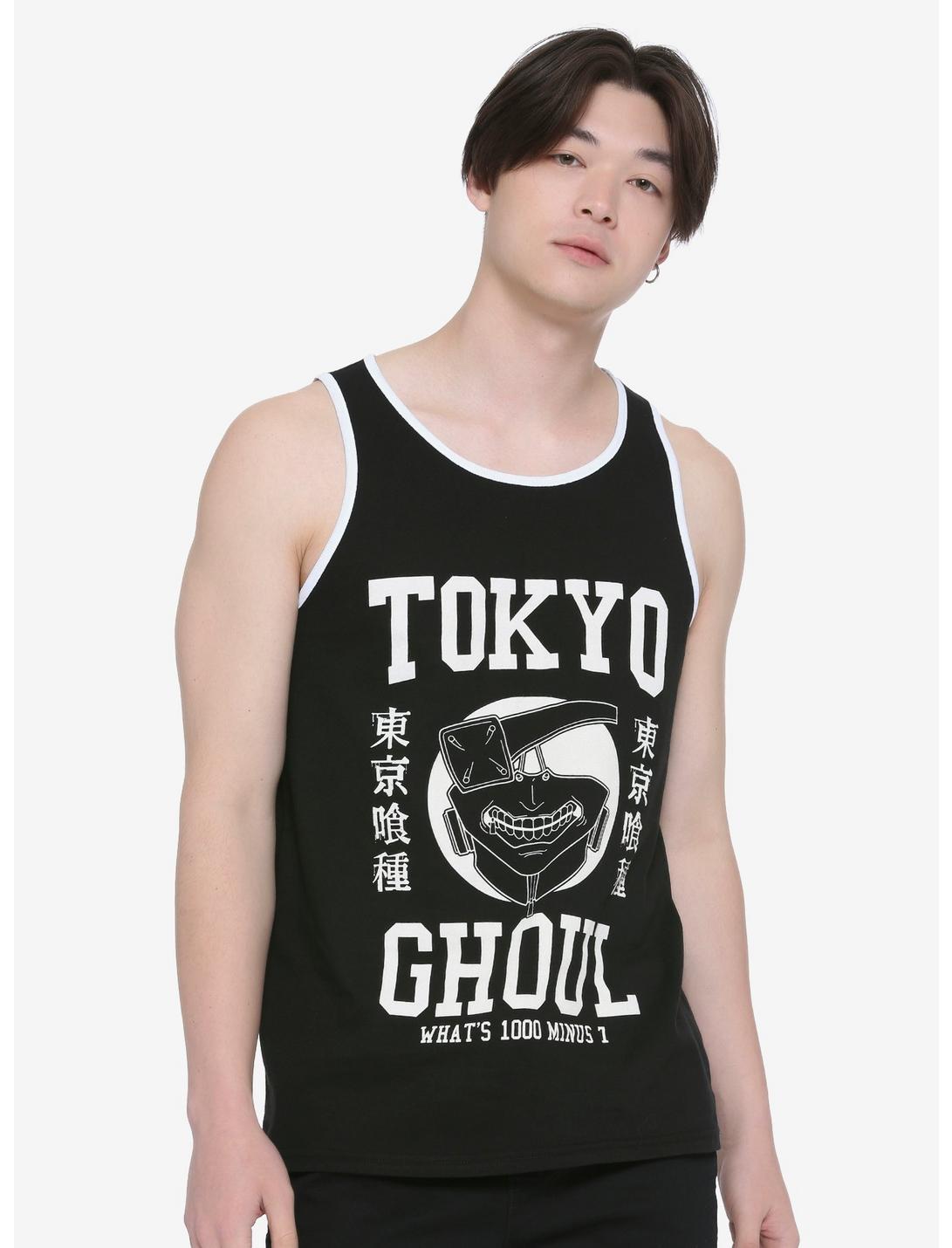 Tokyo Ghoul 1000 Minus 7 Tank Top, BLACK, hi-res