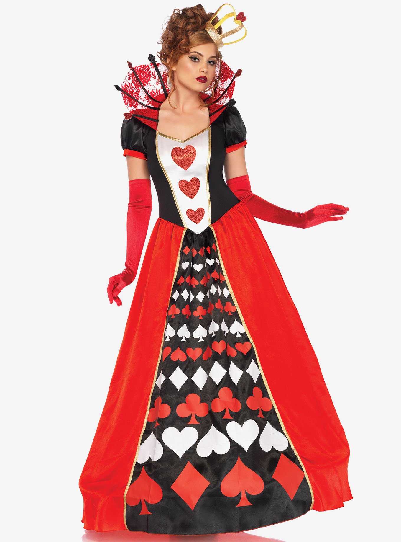 Deluxe Queen of Hearts Costume, , hi-res
