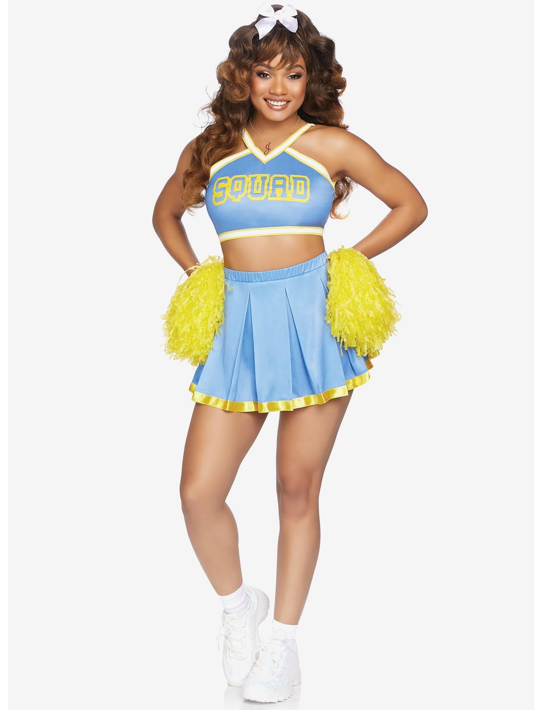 Cheer Squad Cutie Costume, BLUE, hi-res