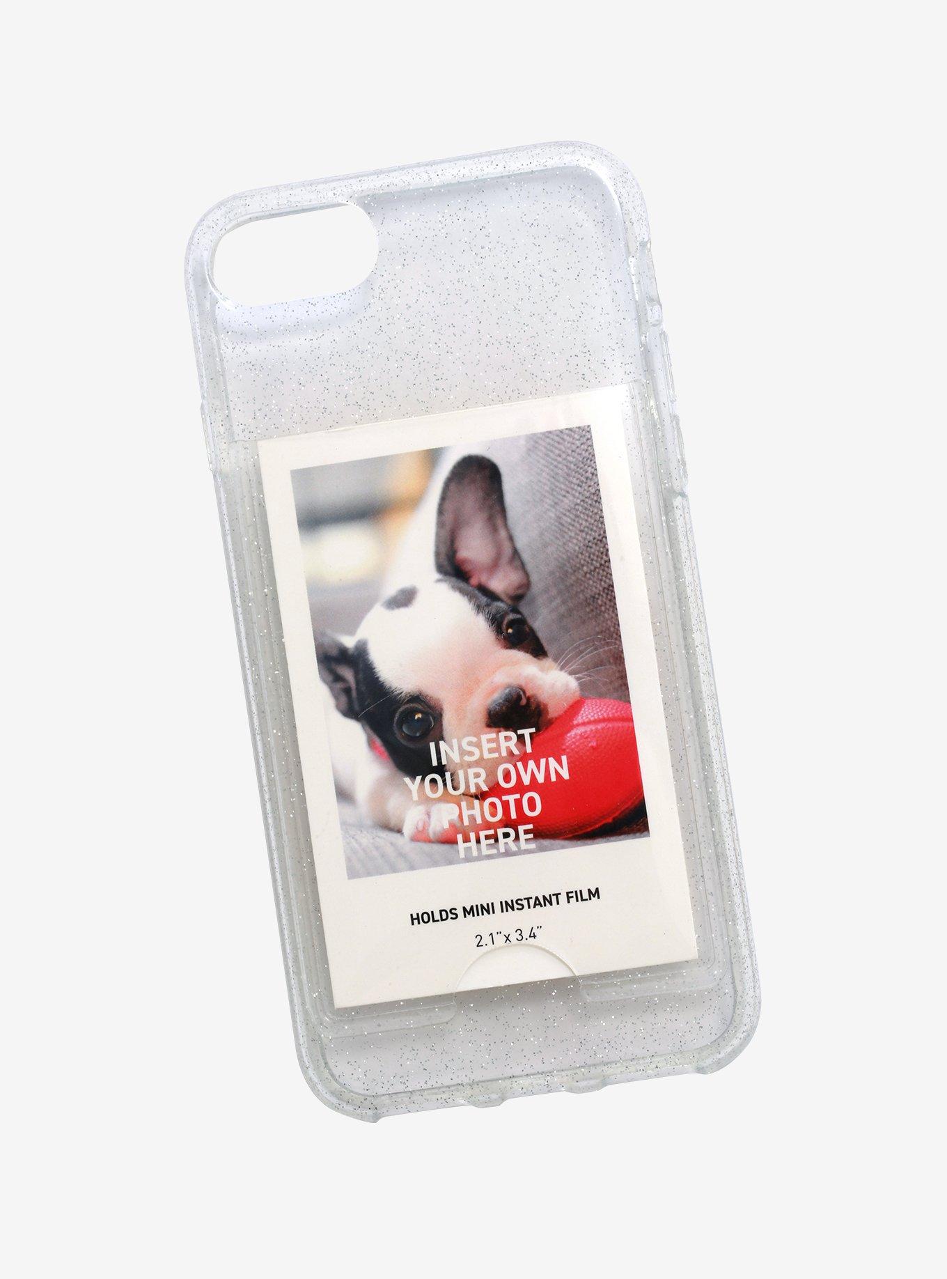 Clear Glitter Mini Instant Film iPhone 6/7/8 Phone Case, , hi-res