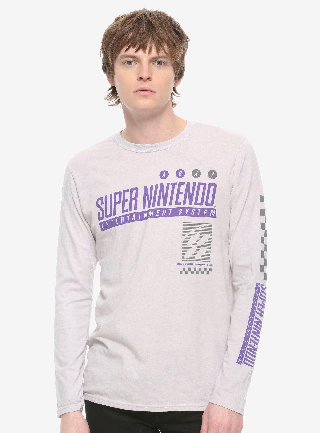 super nintendo tshirt