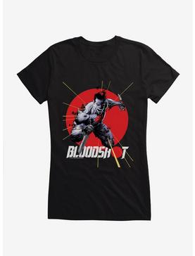Bloodshot Knife Attack Girls T-Shirt, BLACK, hi-res