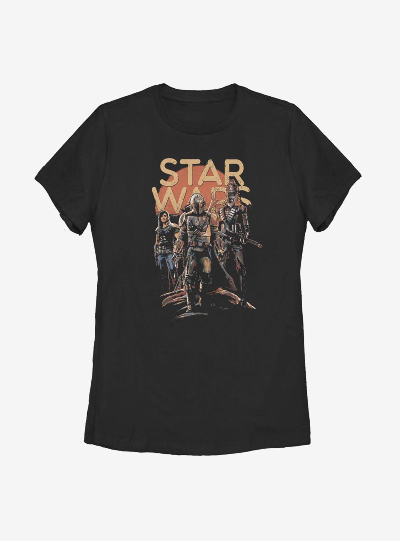 Star Wars The Mandalorian A Few Credits More Womens T-Shirt, BLACK, hi-res