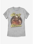 Star Wars The Mandalorian Bounty Retro Womens T-Shirt, ATH HTR, hi-res