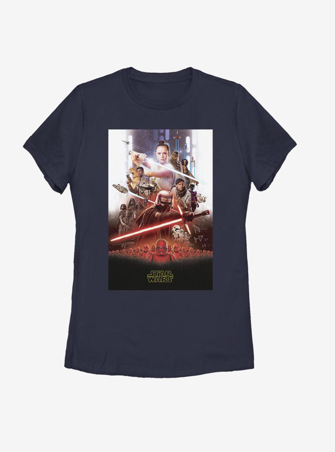Star Wars Episode IX The Rise Of Skywalker Last Poster Womens T-Shirt, , hi-res