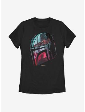 Star Wars The Mandalorian Inside The Helmet Womens T-Shirt, , hi-res