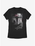 Star Wars The Mandalorian Hero Shot Womens T-Shirt, BLACK, hi-res