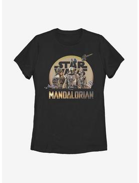 Star Wars The Mandalorian Charcter Action Pose Womens T-Shirt, , hi-res