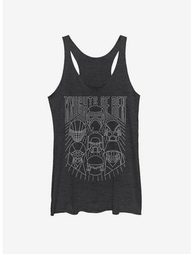 Star Wars Episode IX The Rise Of Skywalker Simple Outlines Womens Tank Top, , hi-res