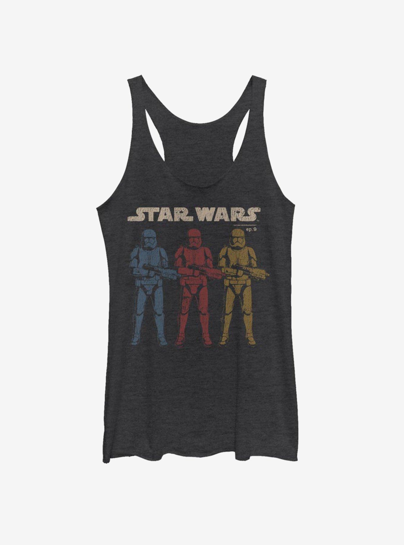 Star Wars Episode IX The Rise Of Skywalker On Guard Womens Tank Top, BLK HTR, hi-res