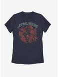Star Wars Episode IX The Rise Of Skywalker Retro Villains Womens T-Shirt, NAVY, hi-res