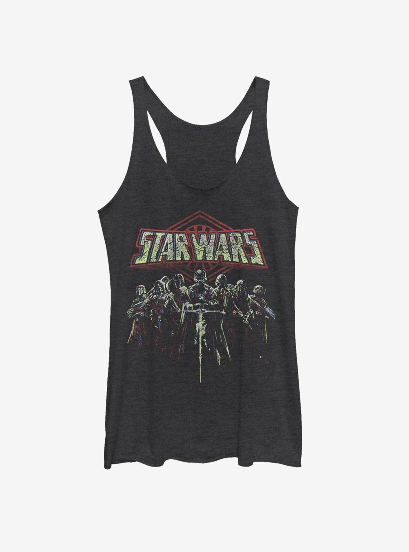 Star Wars Episode IX The Rise Of Skywalker Force Feeling Womens Tank Top, BLK HTR, hi-res
