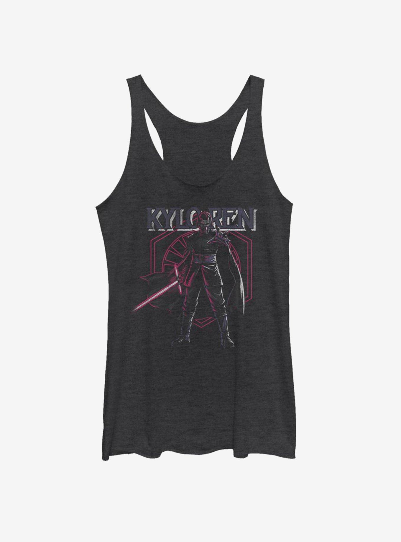 Star Wars Episode IX The Rise Of Skywalker Supreme Order Womens Tank Top, BLK HTR, hi-res